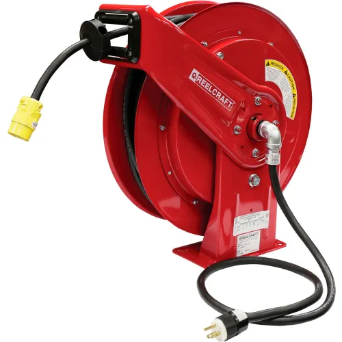 Reelcraft G3050 Series Heavy-Duty Spring Retractable Grounding Reels -  Pressure Solutions