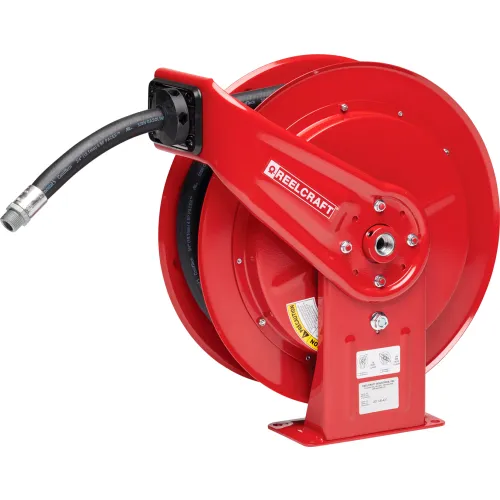 Reelcraft® Spring Retractable Hose Reel, 300 PSI, 3/4 ID x 25'L