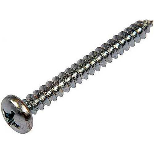 Phillips Pan Head Sheet Metal Screws, Zinc Plated Steel, Refill For FK50050