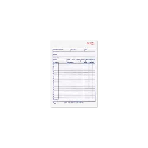 Adams® Sales Order Book, 2-Part, Carbonless, 5-9/16