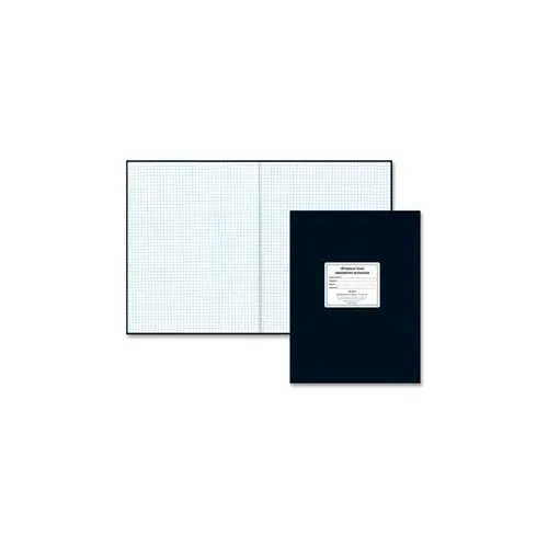 Rediform® National Laboratory Notebook, 8-1/2" x 11", Quad Ruled, Black ...