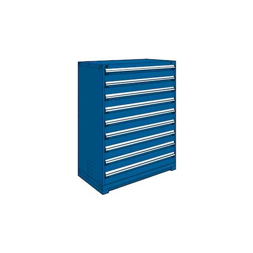 Rousseau Metal® Heavy Duty Modular 9 Drawers, 48"W x 27"D x 60