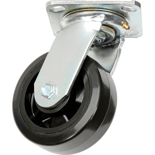 Replacement 5 in. Rubber Caster for HD & Extra HD Tilt Trucks