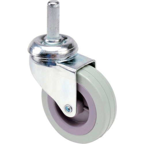 Replacement 4 in. Swivel Caster for Janitor Cart (Models 603574, 603590)