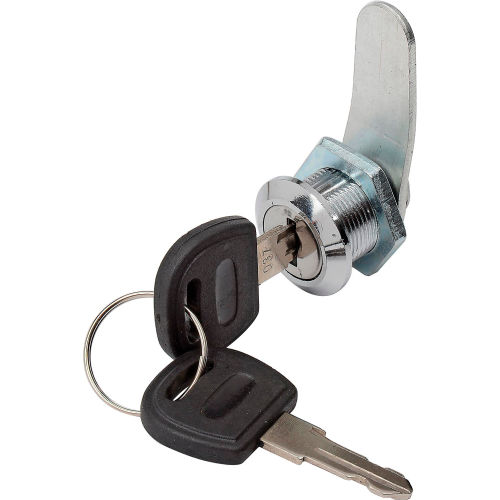 Replacement Lock w/ 2 keys for LCD Monitor Cabinet Door
																			