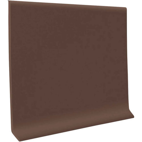 Vinyl Wall Base 4" x 48" Burnt Umber
