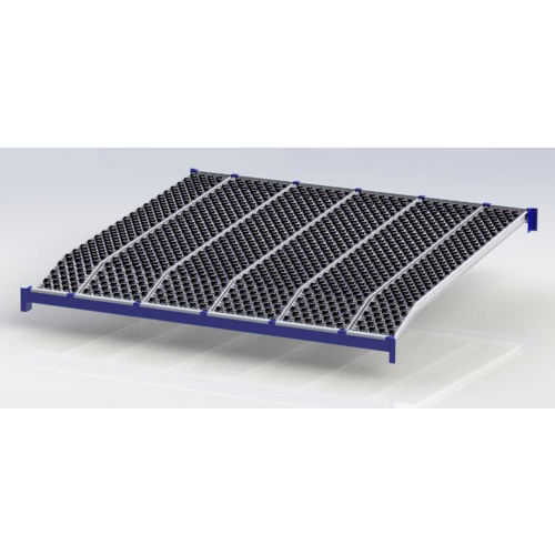UNEX RR99K2W8X8-L Additional Level For Gravity Rack with Knuckled Span-Track Wheel bed 96"W x 96"D