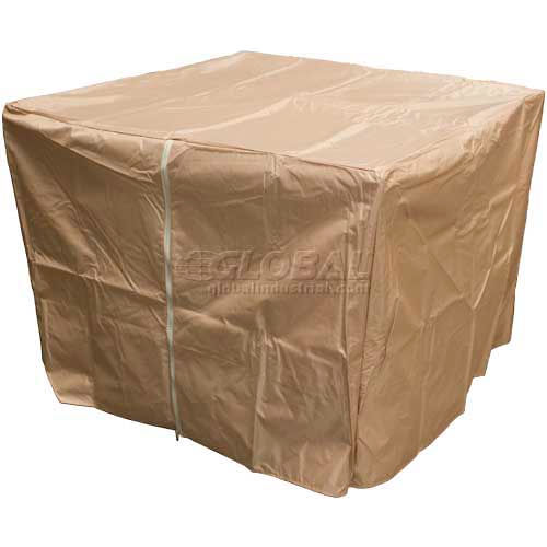 Hiland Fire Pit Cover GS-F-PCHDCV Waterproof 39"L x 39"W x 28"H Tan