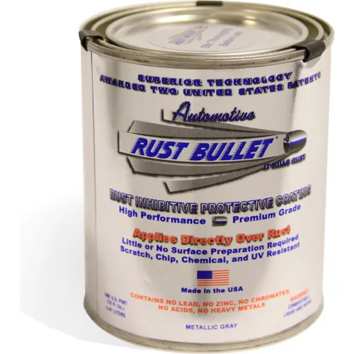 Rust Bullet Automotive Formula Rust Inhibitive Coating Pint Can RBA52