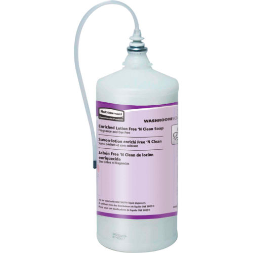 Rubbermaid® Enriched Lotion Free ‘N Clean Soap - 800ml - FG402363 - Pkg Qty 4
