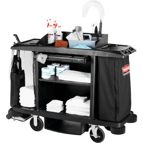 Rubbermaid Large Executive Quick Cart, Dark Gray