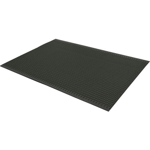 Black 3/8-inch x 34-Inch Rubber Runners Rubber-Cal Paw-Grip Anti-Slip Mats Offered in 8 Length Options 