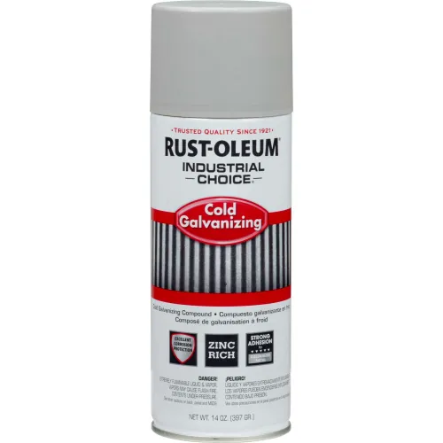 Rust-Oleum 1600 System Galvanizing Compound Aerosol, Cold Galvanizing, 14 oz. - 1685830