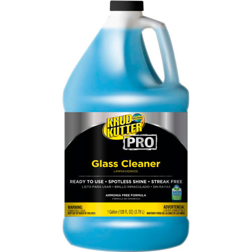 Krud Kutter Pro Glass Cleaner, 1 Gallon Bottle, 4 Bottles/Pack 352243