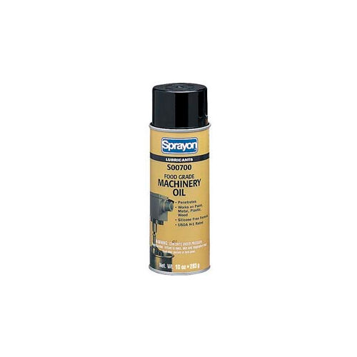 Sprayon LU701 Food Grade Machinery Oil, 10 oz. Aerosol Can - s00700000 ...