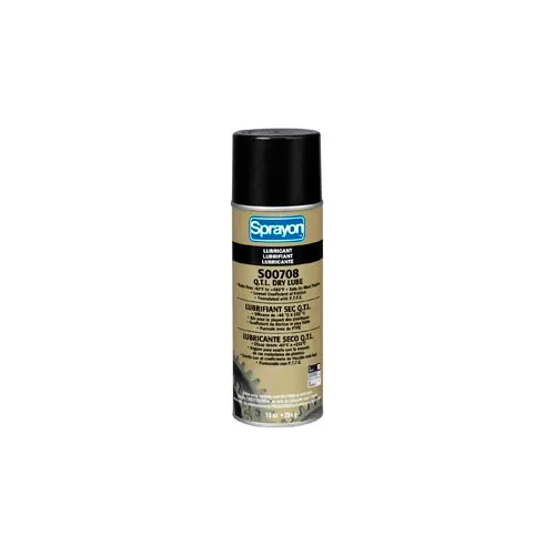 Sprayon LU708 High Performance Dry Lubricant, 10 oz. Aerosol Can ...