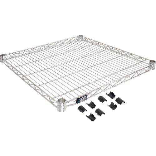 Nexel S2424C Chrome Wire Shelf 24W x 24D