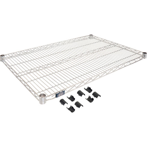 Nexel S2436C Chrome Wire Shelf 36W x 24D