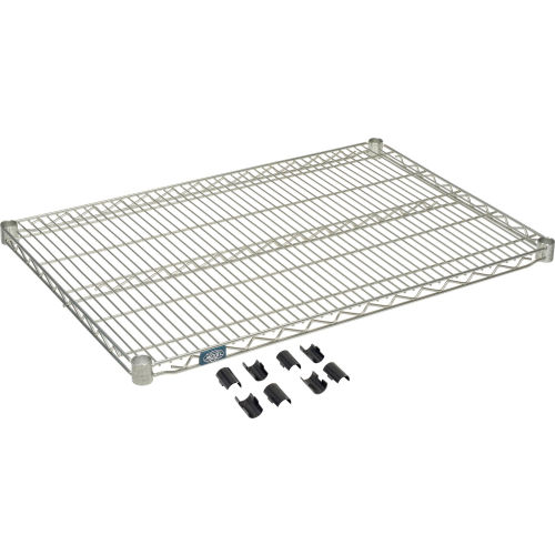 Nexel® S2436Z PolyZBrite® Wire Shelf 36"W x 24"D