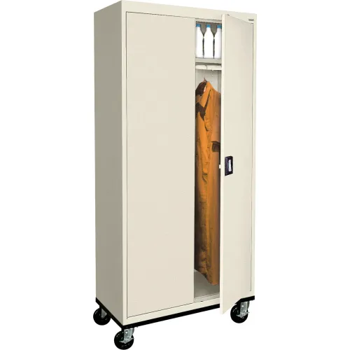 Sandusky® Transport Heavy Duty Wardrobe Cabinet, 22 Gauge, 36"W x 24"D ...
