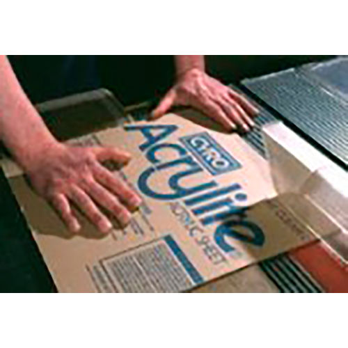 Professional Plastics Clear Extruded Film-Masked Sheet (E), 0.220&quot;Thick X 48.000&quot;W X 96.000&quot;L