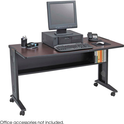 computer desk with casters