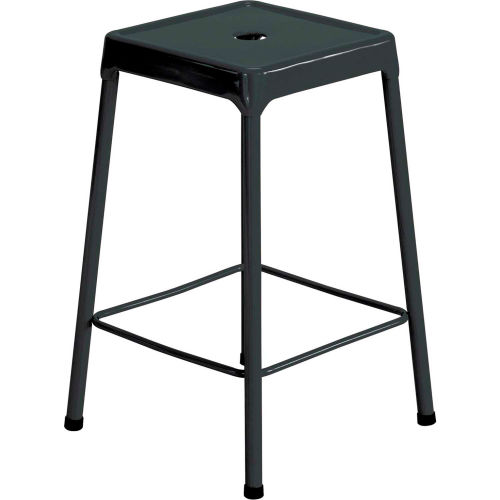 Safco® Steel Stool 25" Counter Height - Black