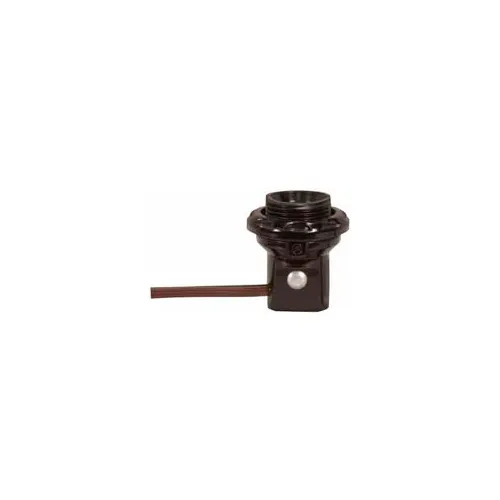 Satco 80-1473 Phenolic Threaded Candelabra Socket 1-1/4-in. W/Shoulder ...