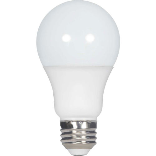Satco S29838 9.8W A19 LED 220' Beam Spread Medium Base 4000K
