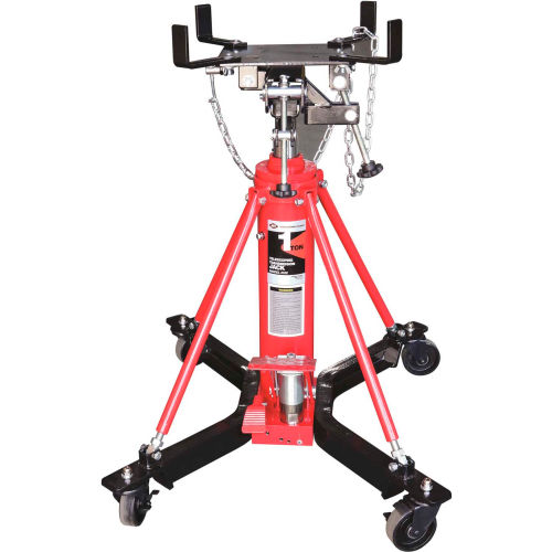 American & Foundry Manual Telescoping Transmission Jack, 1 Ton