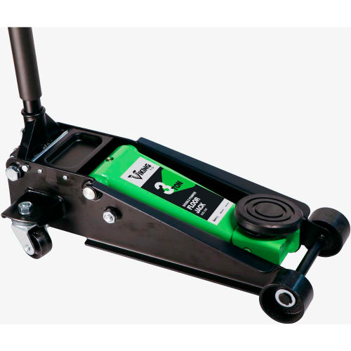 American & Foundry Viking Floor Jack, 3 Ton