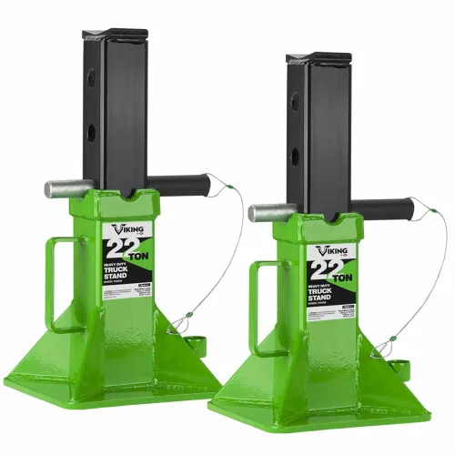 Stuntwood 22-23 Mサイズ ビンディング 新品 Viking Truck Safety Stands, Pinned Type, 22 Ton Capacity, Pair