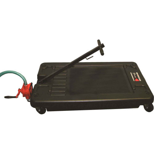 American Forge & Foundry Waste Oil Drain W/Pump, 18 Gallon, Low Profile, Plastic