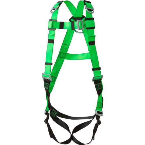 PeakWorks FBH-10000E Contractor Seires Harness, 310 lb. Capacity, Universal Fit And Weight, Class AE