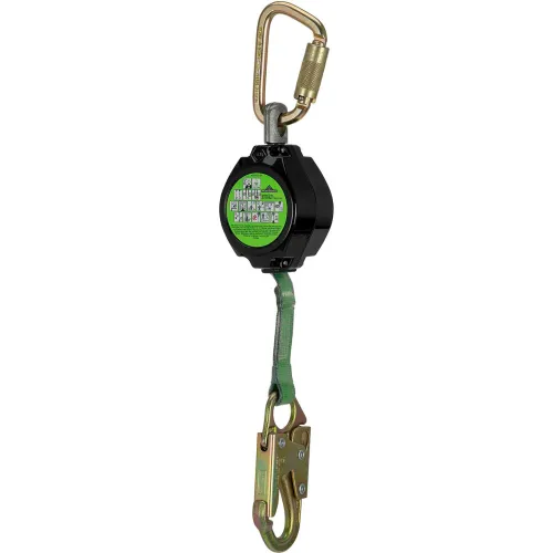 PeakWorks® Leading Edge Self Retracting Lifeline, Single Leg, Snap