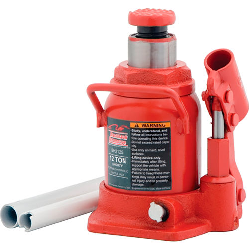 Shinn Fu America Hydraulic Shorty Side Pump Bottle Jack, 12 Ton