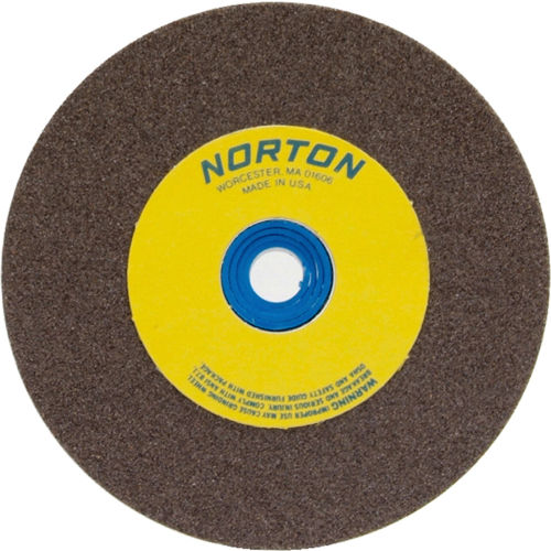 Norton 07660788215 Gemini Bench and Pedestal Wheel 5&quot; x 3/4&quot; x 1&quot; 36 Grit Aluminum Oxide
