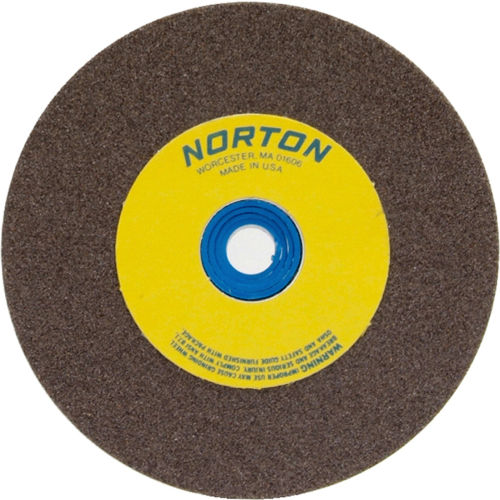Norton 07660788295 Gemini Bench and Pedestal Wheel 10" x 1" x 1-1/4" 36 Grit Aluminum Oxide