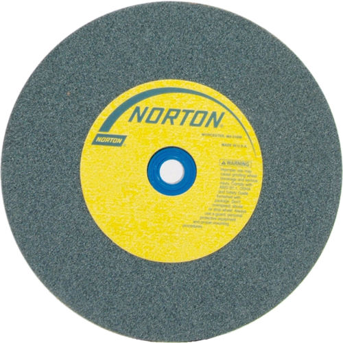 Norton 66252836571 Gemini Bench and Pedestal Wheel 6&quot; x 1/2&quot; x 1&quot; 60 Grit Silicon Carbide