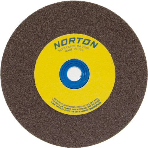 Norton 66253161250 Gemini Bench and Pedestal Wheel 10" x 1-1/4" x 1-1/4" 36 Grit Aluminum Oxide