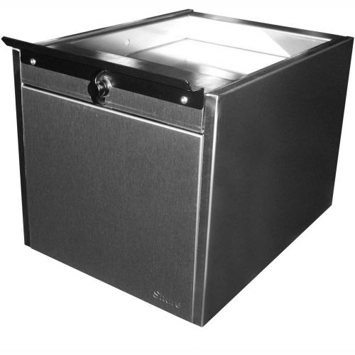 Shuresafe Duo-Drawer 670183 w/Sliding Deal Tray, 15&quot;H For 4-1/2&quot; Thick Wall, UL Bullet Resistant