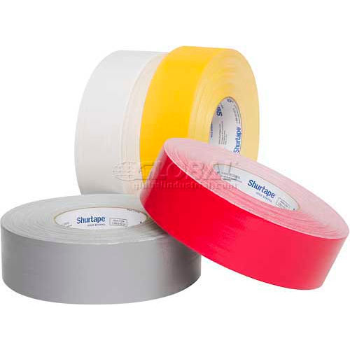 Shurtape, Cloth Duct Tape, Pc 624, Premium Nuclear Grade, 36mm X 55m, Red - Pkg Qty 24