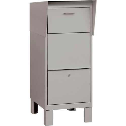 Courier And Collection Box 4975GRY - Gray, Private Access