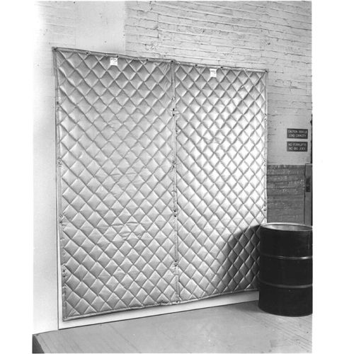 Singer Safety SC124-6 QFM Double Faced Quilted Wall Panel, 4'W x 6'H x 2" Thick