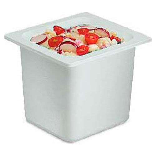 Chill It&#8482; Food Pan, 1/6 Size, 6&quot; Deep, White