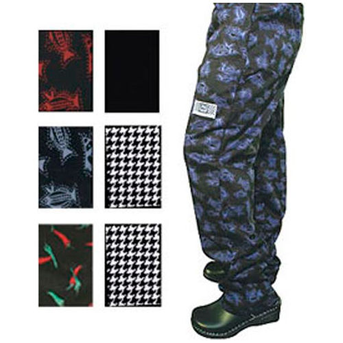 E Z Fit Chef'S Pants Qc Lite™, X Large, Black