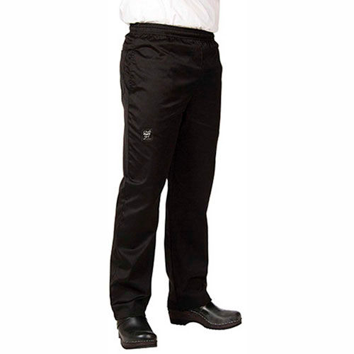 Basic Chef'S Pants, Large, Black