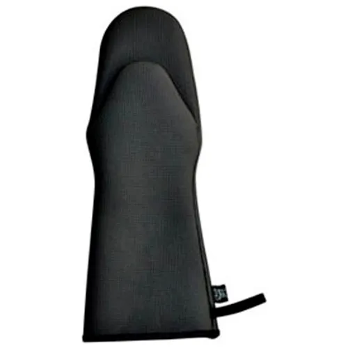 San Jamar UPM17BK Textured Neoprene Ultigrips Oven Mitt with WebGuard, 17" Length, Black