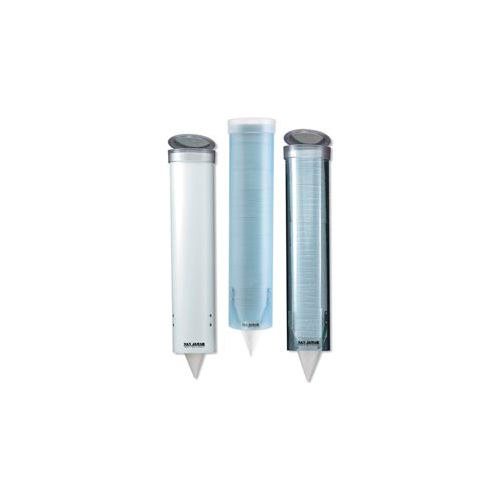 Medium Pull-Type Water Cup Dispensers, Frosted Blue - Pkg Qty 12