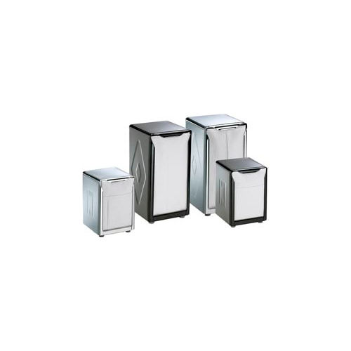 Table-Top Napkin Dispensers, 7-1/2 h x 3-3/4 w x 4 d, Black